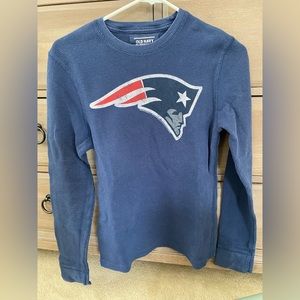 New England Patriots waffle long sleeve shirt